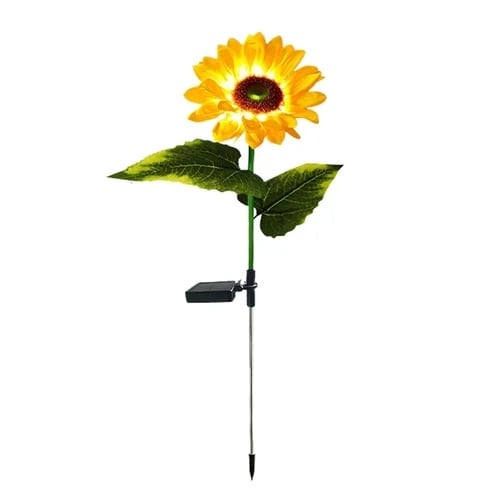 🌻SCONTO DEL 50%! ☀️ Luci solari a forma di girasole impermeabili - Petali realistici, IP65 resistenti alle intemperie e luminosità automatica 8-12 ore ☀️🌻