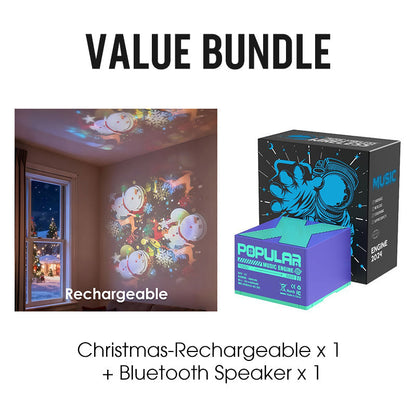 🥳50% RABATT！HEISSER SALE 2026🥳💞50.000+ VERKAUFT! Rotierender LED-Projektor mit dynamischem Lichteffekt