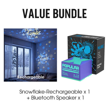 Dynamic Rotating LED Projector Light