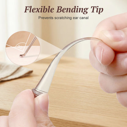 Beleuchtetes Ohrenreiniger- und Pinzetten-Set mit Lupe