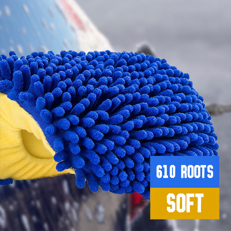 📢📢 55 % Rabatt!! 🧼 [Teleskop-Autowischmopp] – mit langem Stiel & aus Aluminium 🌟. Waschen Sie das Autodach im Stehen – kein Bücken mehr! 🚗✨