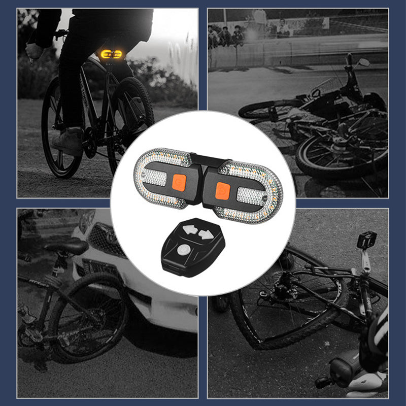 🚴 50% RABATT! ⚡ Kabelloses Fahrrad-Rücklicht mit Fernbedienung – Automatischer Bremssensor, 30+ Lichtmodi & USB-Aufladung 🔦