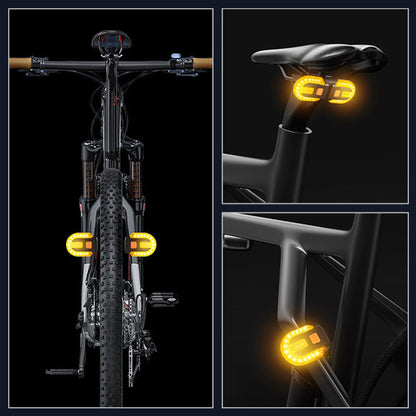 🚴 50% RABATT! ⚡ Kabelloses Fahrrad-Rücklicht mit Fernbedienung – Automatischer Bremssensor, 30+ Lichtmodi & USB-Aufladung 🔦