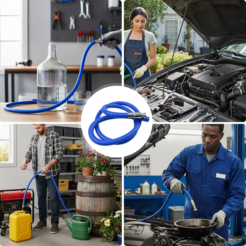 Heavy-Duty Self-Priming Jiggler Siphon Hose