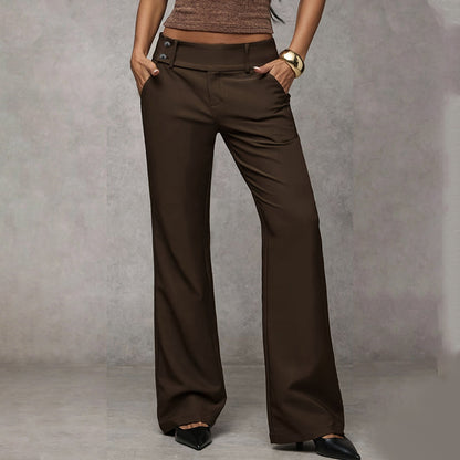 Damen Elegante ausgestellte Business-Hose