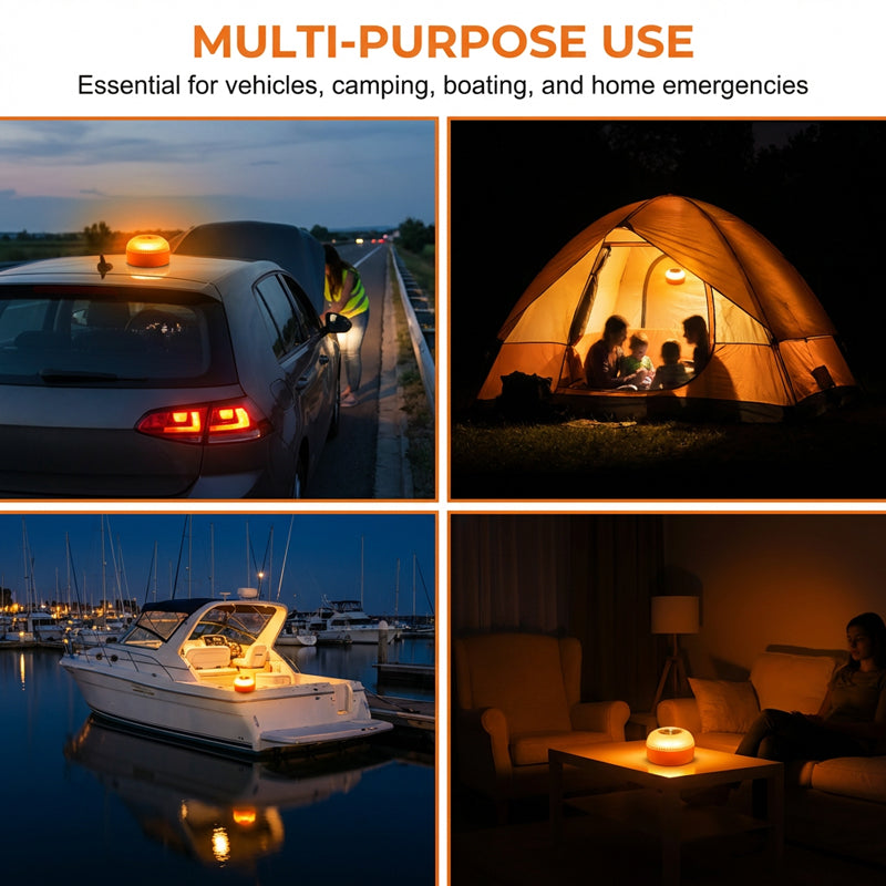 🔥Solange der Vorrat reicht 50 % Rabatt!🎉LED-Magnetische Notfallwarnleuchte