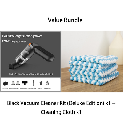 💥Zeitlich begrenztes Angebot: 50 % Rabatt💥【Leistungsstarkes Akku-Staubsauger-Set, speziell für Autos entwickelt🚗】🧹✨