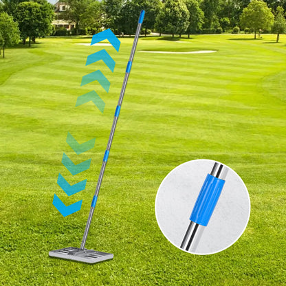 💎50% Rabatt⛳🌱 Edelstahl Rasenplanierer & Garten-Rechen – Präziser Nivellierer für Golf, Rasen & Sandflächen
