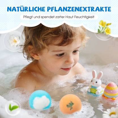 💎 -50% AUF DAS BADEBOMBEN-SET MIT ÜBERRASCHUNG! 💎 12 Meerestier-Spielzeuge, Sanfte Pflege & Duftspaß für Kinder 🛁