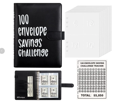 ⏰Letzte 4 Stunden 50 % Rabatt🎁100-Tage-Spar-Challenge mit Umschlägen✉️💸