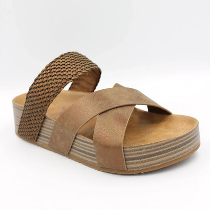 👡 LIMITED-TIME 50% RABATT! ✨ Plateau-Sandalen – California-Casual, Vegan, Keilabsatz ✨