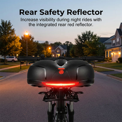 Ergonomischer, atmungsaktiver Fahrradsattel mit Memory-Schaum