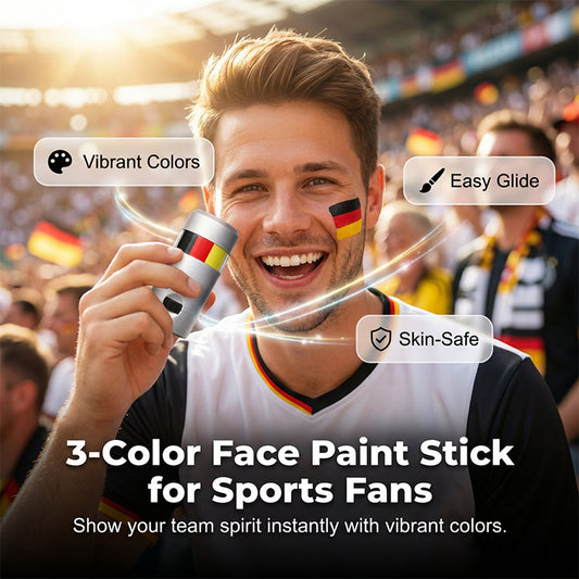 🔥1 kaufen 1 gratis🔥Gesichtsmalstift mit Nationalflagge für Sportfans🏆🏆