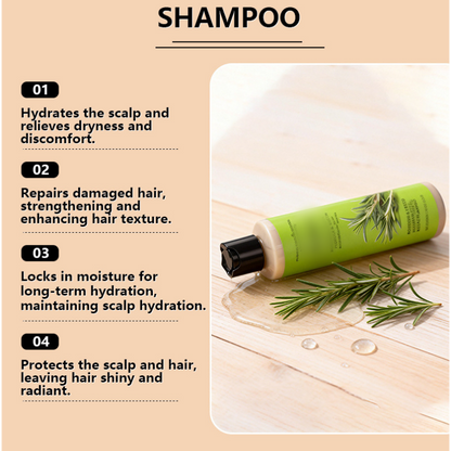 Pflegendes Shampoo für trockene Kopfhaut und strapaziertes Haar