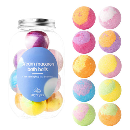 Macaron Badekugeln (10er-Set)