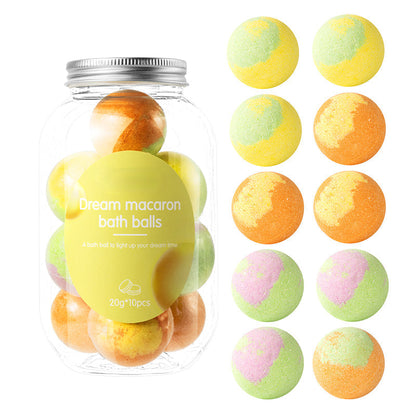 Macaron Badekugeln (10er-Set)