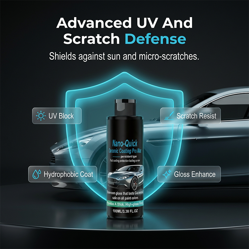 Hochglänzendes, hydrophobes Nano-Keramik-Beschichtungsspray