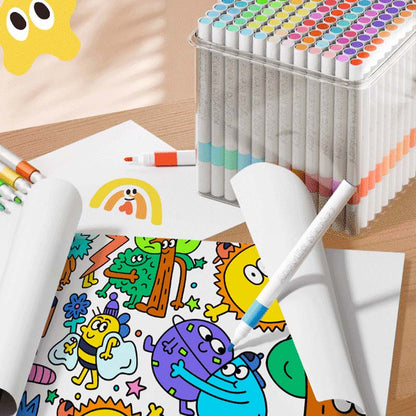 Schnelltrocknendes, wasserfestes Acrylstifte-Set für Kinder