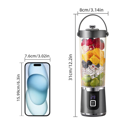 Kabelloser tragbarer Smoothie-Maker mit 10 Klingen