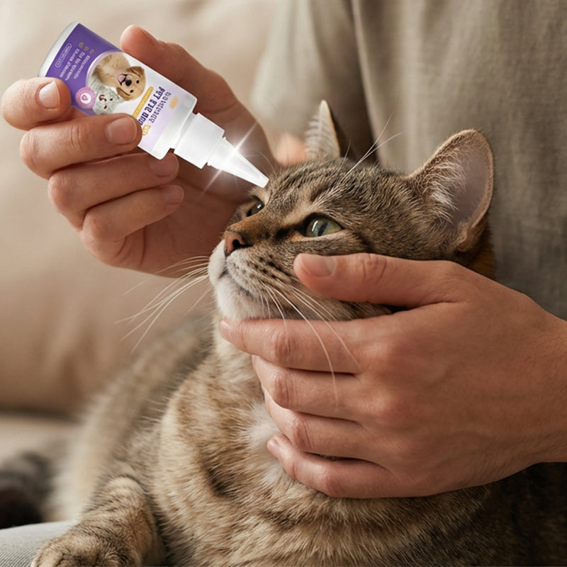 🔥 Zeitlich begrenzte Aktion: 50 % RABATT 🔥 Sanfte Augentropfen für Hunde und Katzen