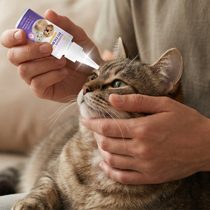 🔥 Zeitlich begrenzte Aktion: 50 % RABATT 🔥 Sanfte Augentropfen für Hunde und Katzen