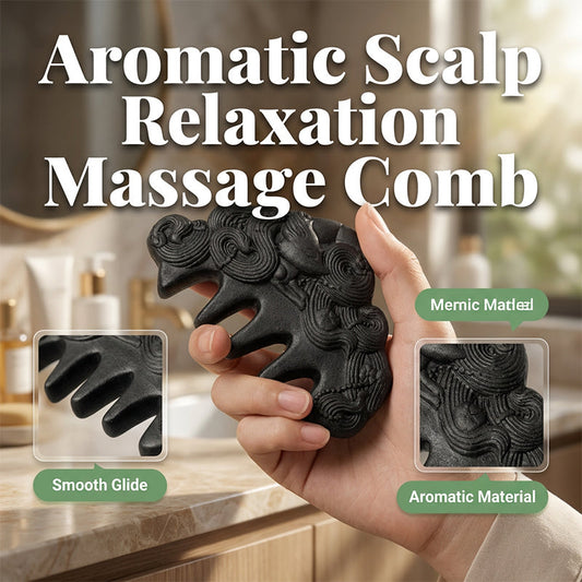 🪮🍃Traditioneller duftender Holzmassagekamm