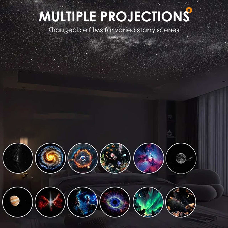 2-in-1-Sternenhimmel-Projektor und Nachtlicht