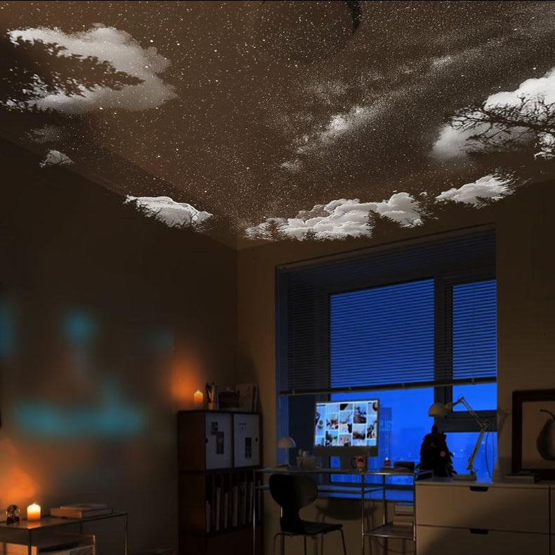 2-in-1-Sternenhimmel-Projektor und Nachtlicht