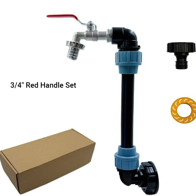 🛠️3/4" Wasserhahn-Satz für Regenfass💧