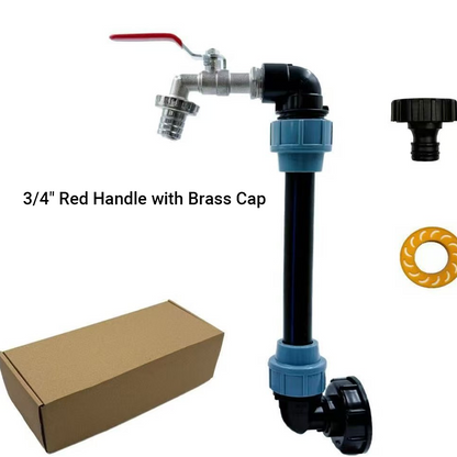 🛠️3/4" Wasserhahn-Satz für Regenfass💧