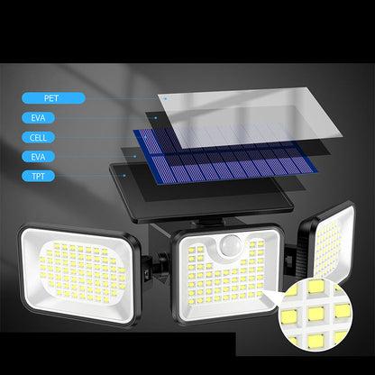 ☀️🔋 LIMITIERTES ANGEBOT: 50% RABATT – 3-Kopf Solar-Sicherheitsleuchte mit Bewegungsmelder, 360° einstellbar & wetterfest 💡🏠 Perfekt für Einfahrt, Garage & Garten – Keine Stromkosten, automatische Aktivierung bei Dunkelheit.
