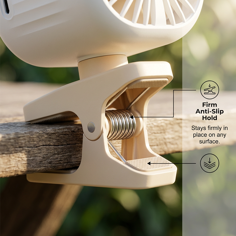 🌬️ LIMITIERTES ANGEBOT 50% RABATT! ✨ Clip-On-Luftkühler – Halbleiter-Kühlung, 199 Stufen, 360° Drehbar 🌀