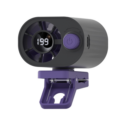 🌬️ LIMITIERTES ANGEBOT 50% RABATT! ✨ Clip-On-Luftkühler – Halbleiter-Kühlung, 199 Stufen, 360° Drehbar 🌀