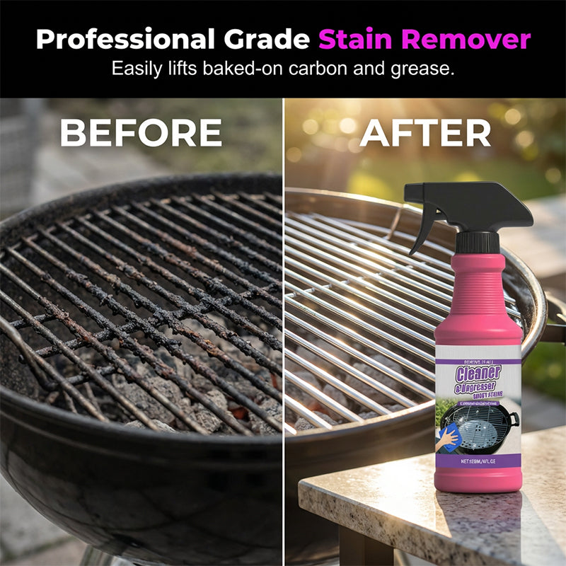 🍃🔥 Schnell wirkendes Hochleistungs-Grill-Entfettungsspray – entfernt hartnäckigsten Fettbrand sofort, ohne Schrubben. 💪✨ Für Gas-, Elektro- & Holzkohlegrills. Jetzt sparen!