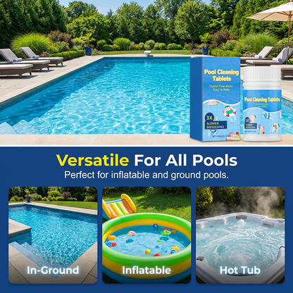 🏊‍♂️ Pool-Reinigungstabletten für kristallklares Wasser