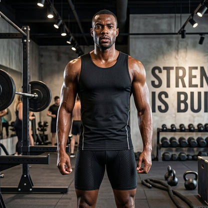 ⏰52% Rabatt 🔥Kompressions-Tanktop für Herren zum Training