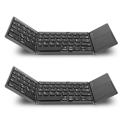 🔥Begrenzte Zeit 50% Rabatt💥Faltbare Bluetooth-Tastatur mit Touchpad--⌨️Effizientere Büroeingabe✨