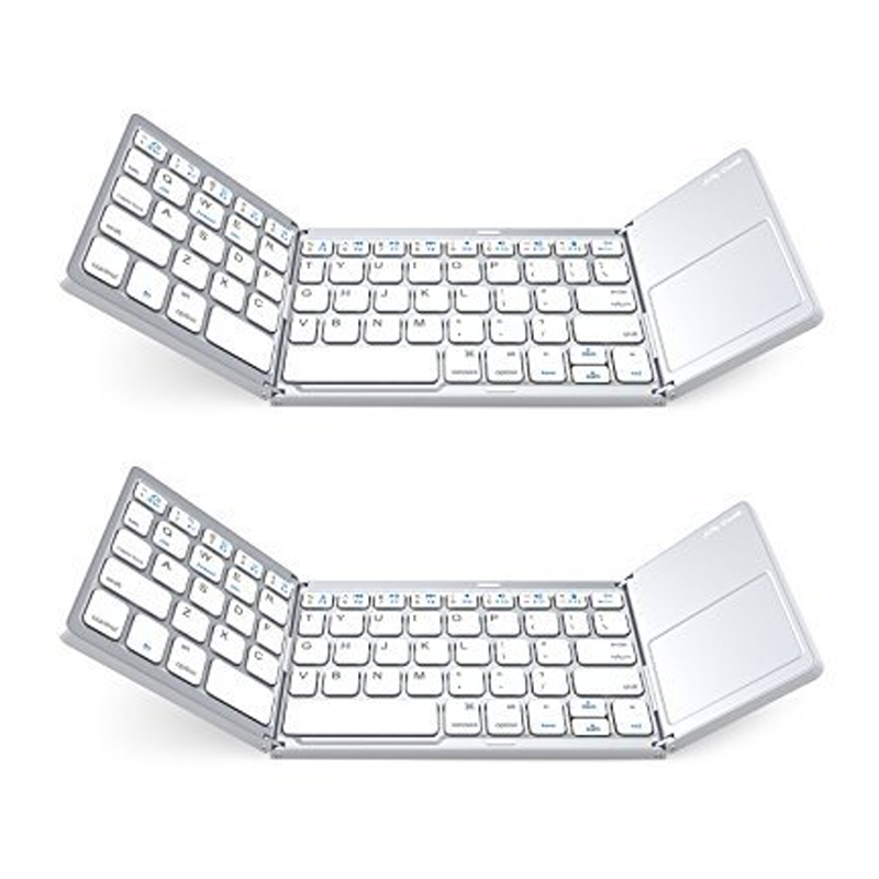 🔥Begrenzte Zeit 50% Rabatt💥Faltbare Bluetooth-Tastatur mit Touchpad--⌨️Effizientere Büroeingabe✨