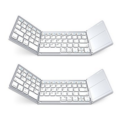 🔥Begrenzte Zeit 50% Rabatt💥Faltbare Bluetooth-Tastatur mit Touchpad--⌨️Effizientere Büroeingabe✨