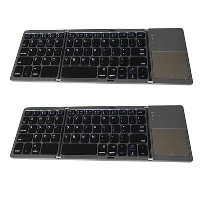 🔥Begrenzte Zeit 50% Rabatt💥Faltbare Bluetooth-Tastatur mit Touchpad--⌨️Effizientere Büroeingabe✨