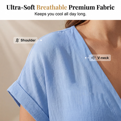 Lässiger Sommer-Jumpsuit mit Knopfleiste für Damen