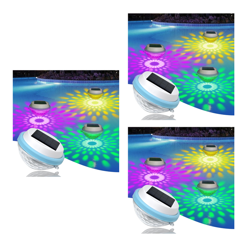 📉 Preise gesenkt! Greifen Sie zu, bevor es zu spät ist 🏃‍♂️ LED-Solar-Schwimmleuchte für den Pool