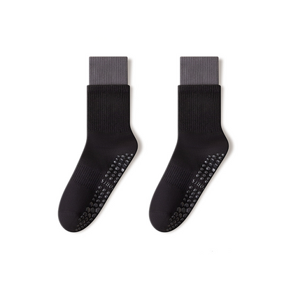 🧦 Wolkenweiche Pilates-Crew-Grip-Socken