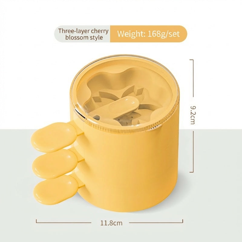 🌸Silikon-Eiscremeform in Blumenform🍧: Leicht zu entformen und kreative Formen zu kreieren.