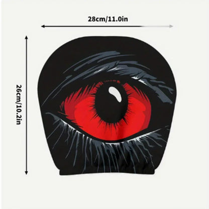 ⏳Zeitlich begrenztes Angebot: 50 % Rabatt⏰ Gruseliger roter Augen-Autokopfstützenbezug👁️‍🗨️🚗
