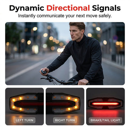 🏽Fahrrad-Rücklicht mit akustischem Signal