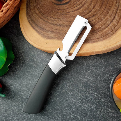 🔥🔪🥒Verdickter Edelstahl-Schäler – Scharf & Ergonomisch