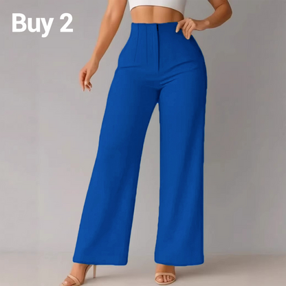 👖 50% Rabatt: Damen High-Waist Weite Hose | Elegant & Bequem für Büro & Alltag ✨