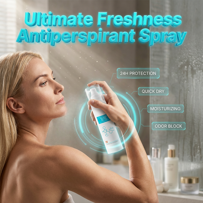 Geruchloses Antitranspirant-Deospray