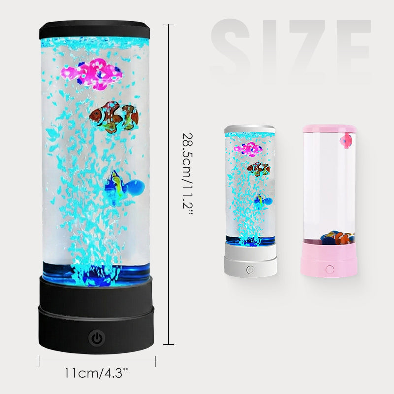 LED-Blasen-Aquariumlampe für Fische – Schafft eine beruhigende Unterwasseratmosphäre